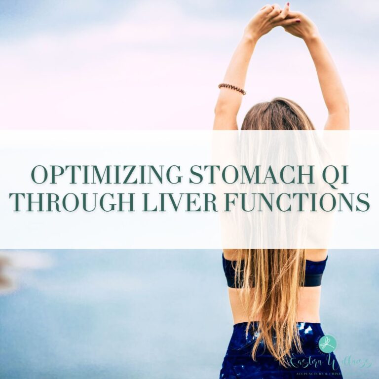 Optimizing Stomach Qi through Improving Liver Function
