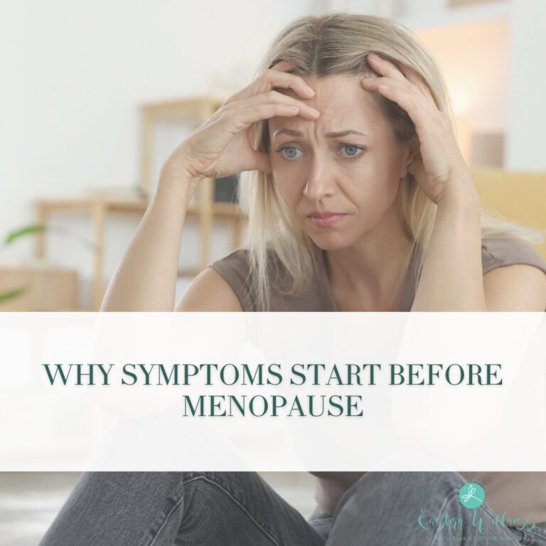 Why Symptoms Start Before Menopause